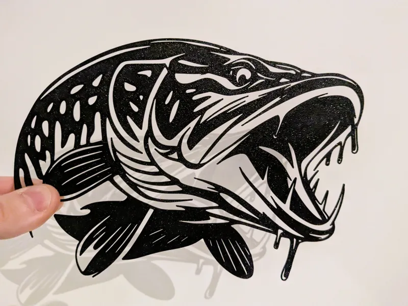 Pike Musky Predator Fishing 2D Art Fishing Fish