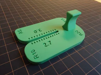 Pricking iron / chisel pull out board