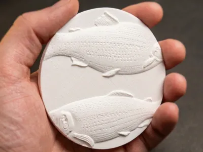 FISH EMBLEM / COIN / KEYCHAIN