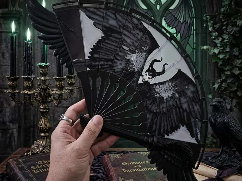 玛琳菲森主题折扇(Maleficent)