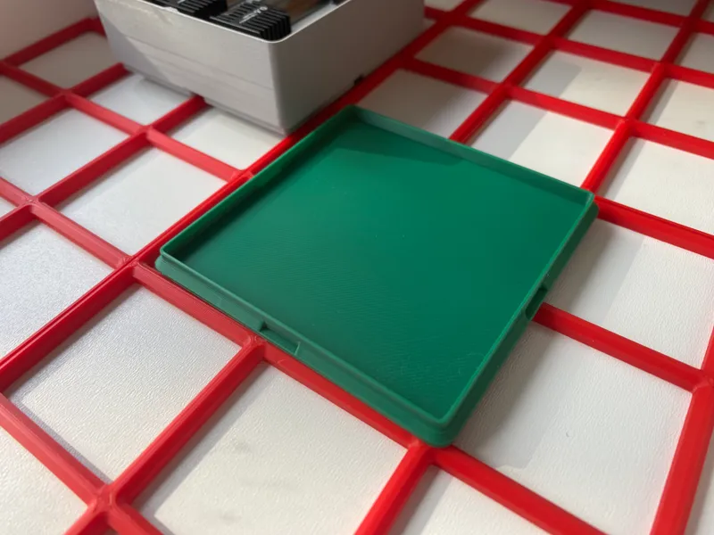 Lid for "Improved² Gridfinity 5 Nozzle Bin A1 2x2"