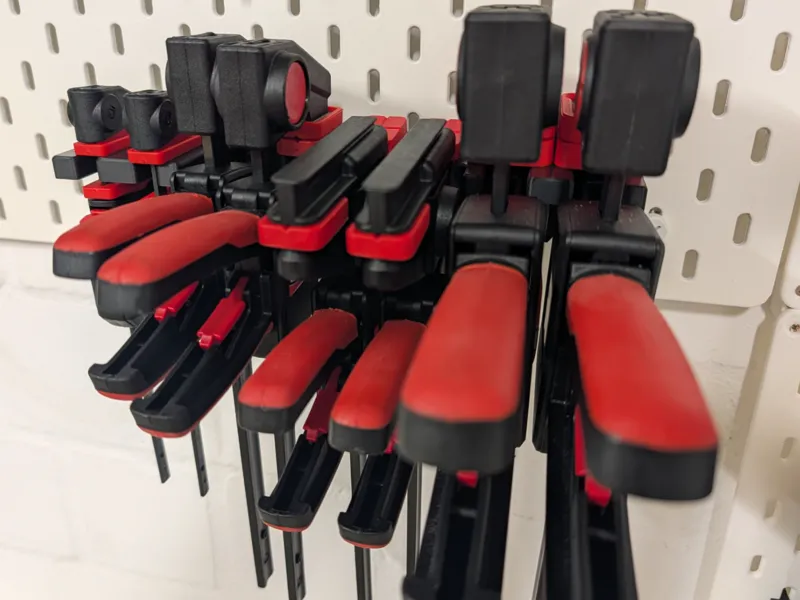 Bessey clamp skadis holder