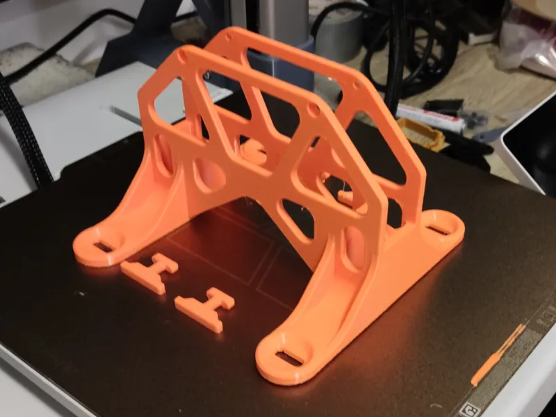 A1 MINI AMS Lite mount Skadis T-Clip