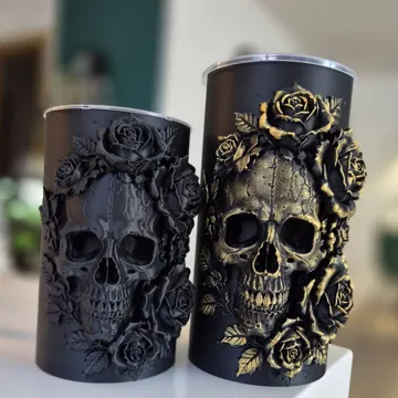 Maceta decorativa: Skullzn'Roses self watering planter — vista de referencia 4