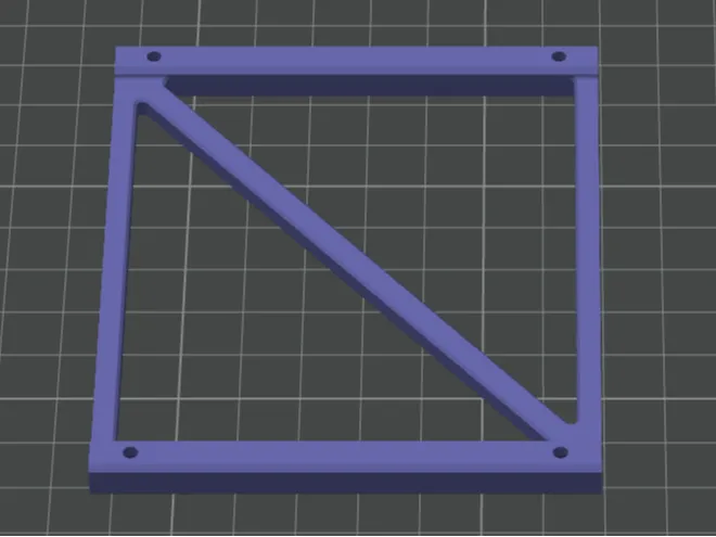 1U CUBESAT FRAME SIDE - 1