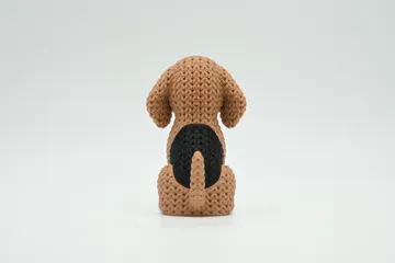 Accesorio para impresora 3D: Knitted Beagle Dog — vista de referencia 4