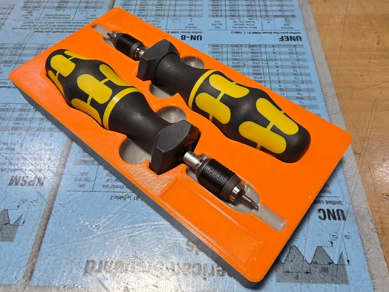 Wera [Sandvik] Adjustable Torque Driver Organizer