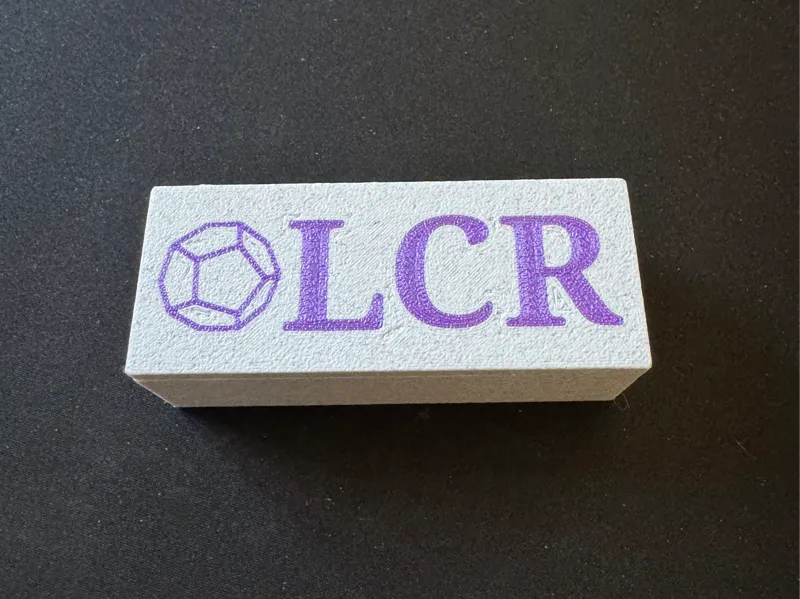 LCR Dodecahedron Dice Holder