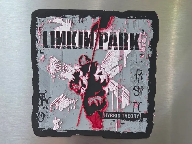 Linkin Park Hybrid Theory LP Cover HueForge