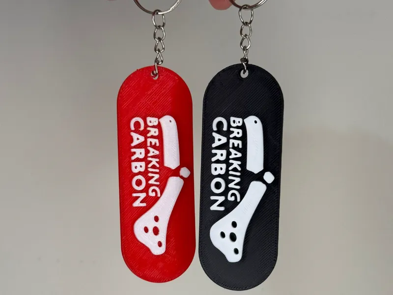 key ring - breaking carbon