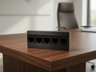 RJ45 Keystone Bracket – 1, 4, 5 & 8 Port Versions