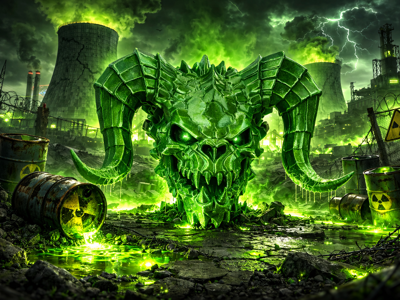 DeathClaw Skull Fallout 4 