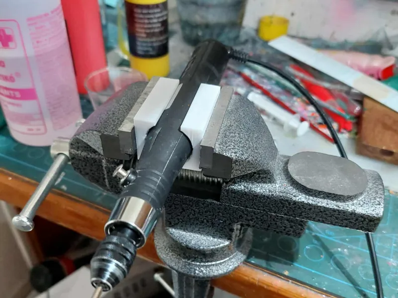support for dremel or any rotary tool and vise