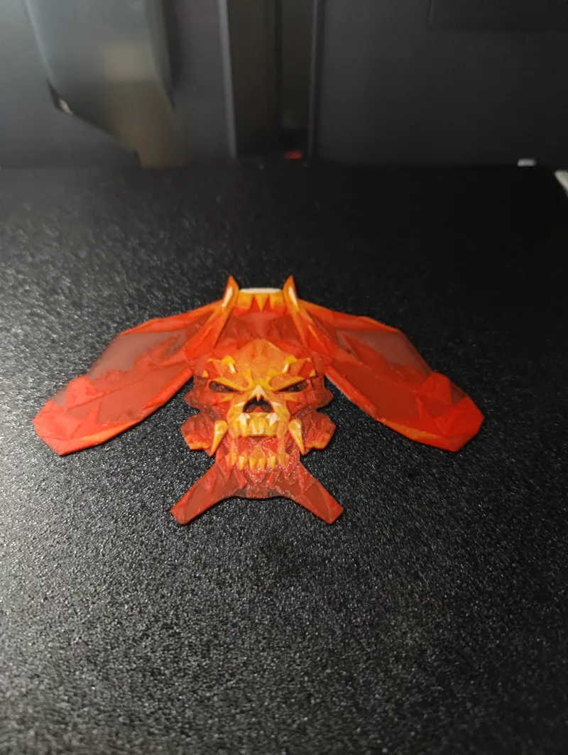HueForge Demon Skull