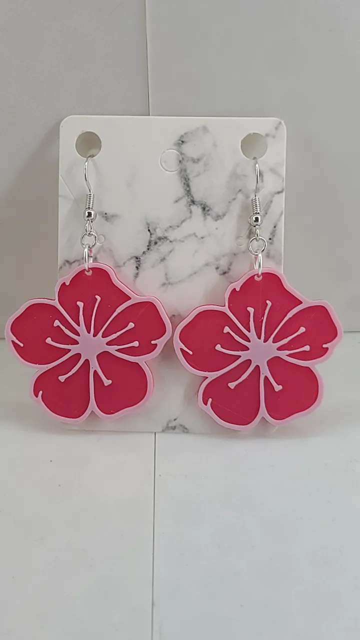 Flower Earrings part 2 view 2