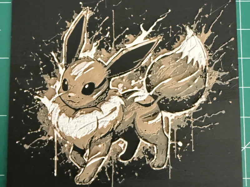 Eevee_HueForge_Border & No Border