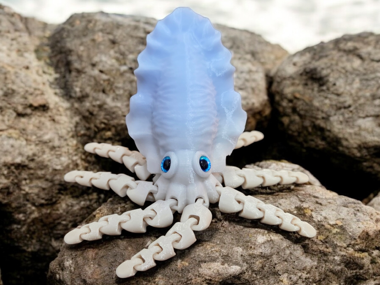 Articulated Cuttlefish - glass eye compatible