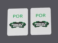 Perfect Order 0.12mm layer, 2 walls, 15% infill