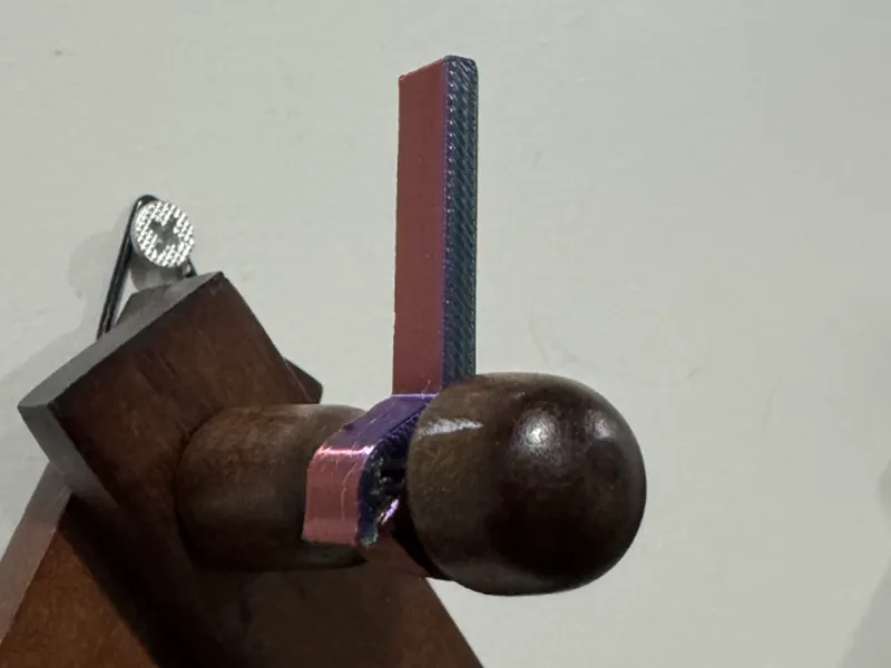 Hinged Hat Rack Post
