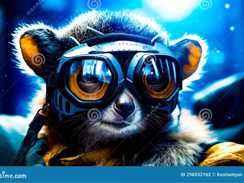 goggle raccoon