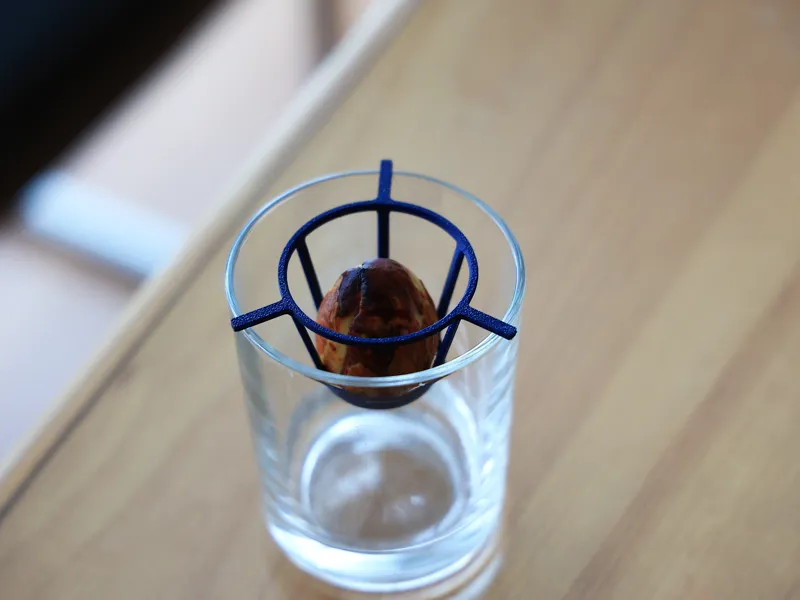 Avocado selber ziehen Samen Halter Wasserglas
