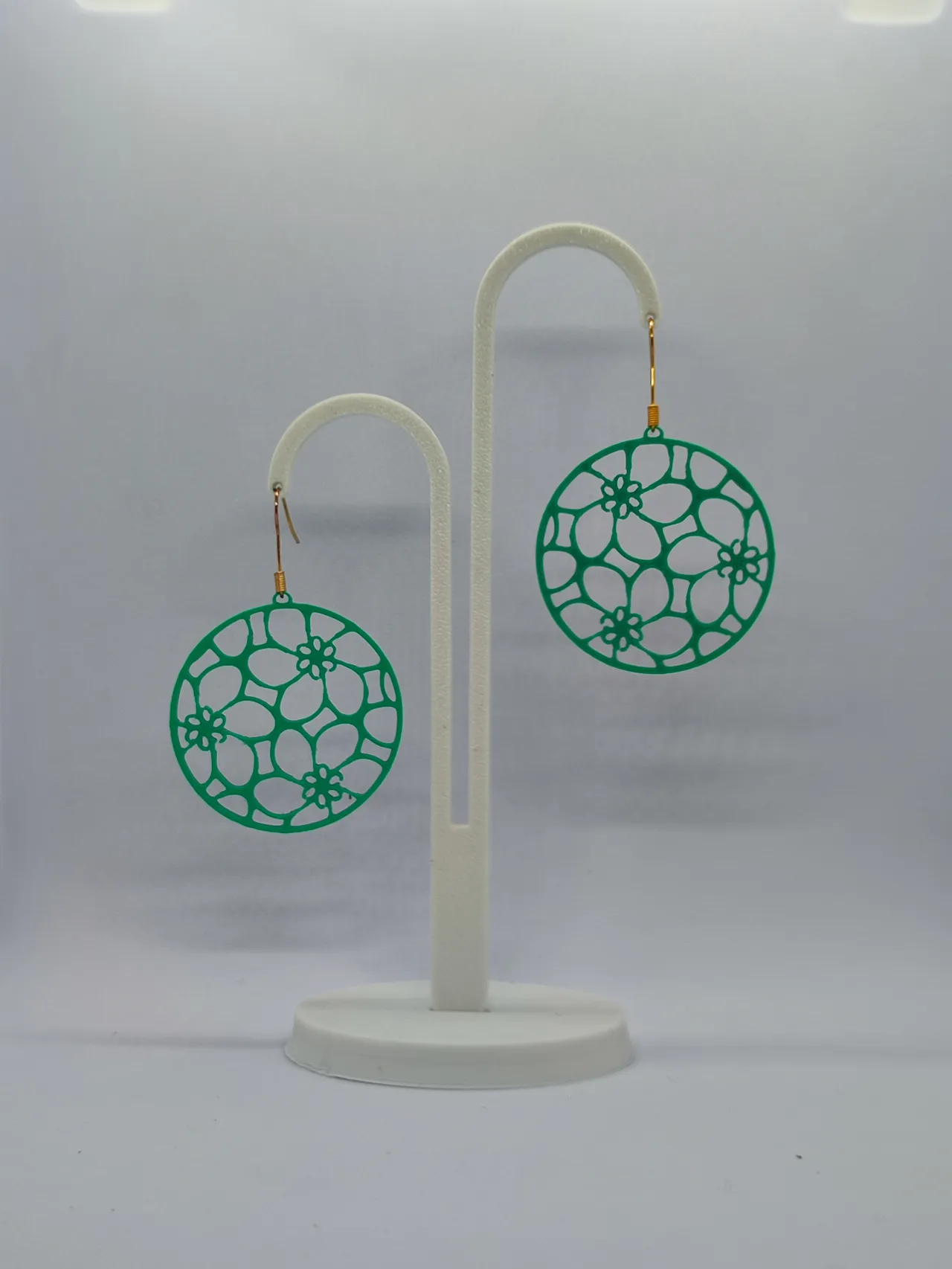 Aretes Jardín Esmeralda view 2