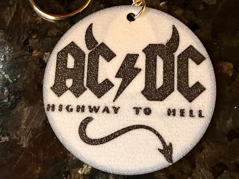 Keychain AC/DC HTH
