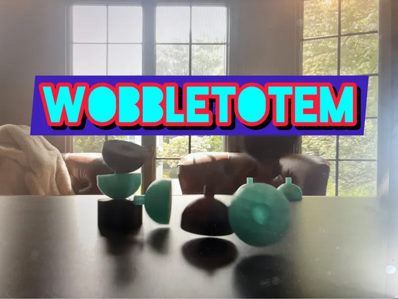 WobbleTotem- The Reverse Jenga Game!