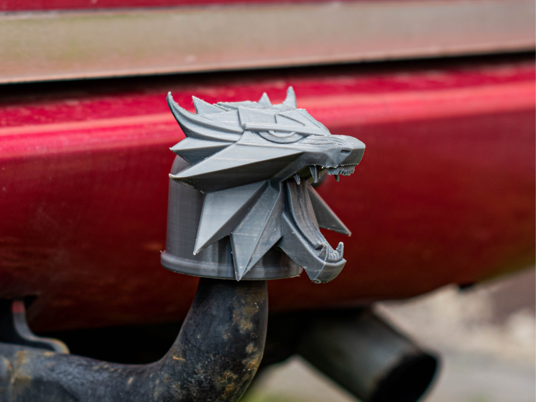 Witcher Medallion Shaped Tow Bar Ball Hitch Cover