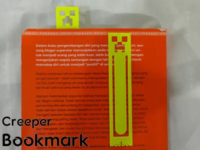 Bookmark - Minecraft Creeper