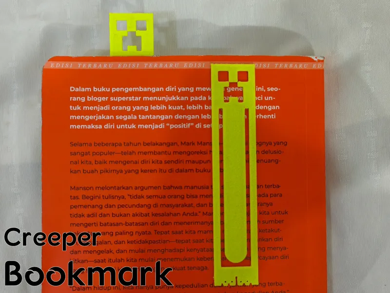Bookmark - Minecraft Creeper