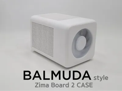 Minimal BALMUDA Style ZimaBoard 2 NAS Case