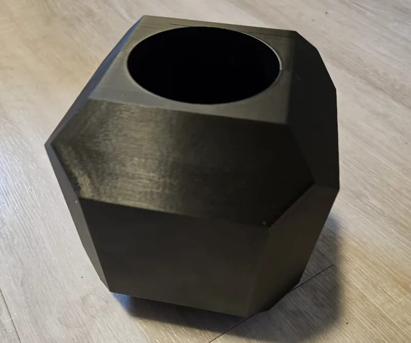 Holder for spherical silicone mould