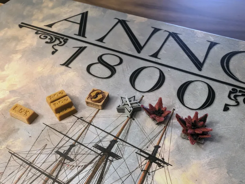 Anno 1800: The Board Game - 3D Tokens