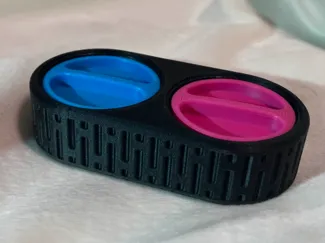 Double Pill Box to Go