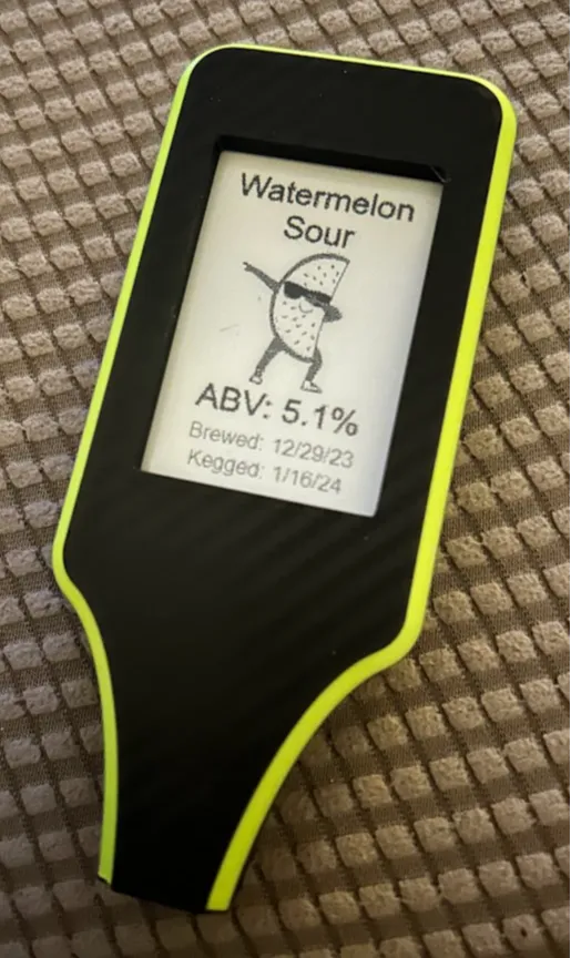 e-Paper Beer Tap Handle Version 2
