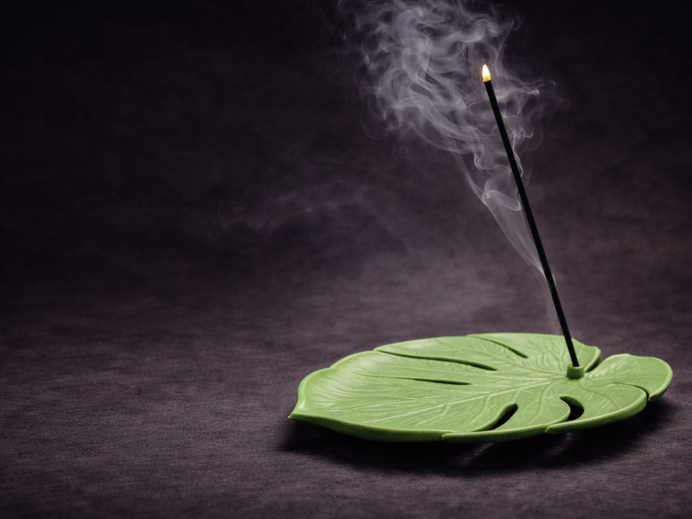 Monstera Leaf Incense Holder
