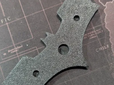 Batarang Box Cutter - remix with magnet 6x3, 10x3