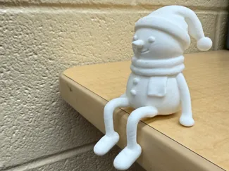 Snowman for ledge!