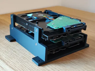 SSUPD Meshlicious 2x 3.5" HDD brackets support