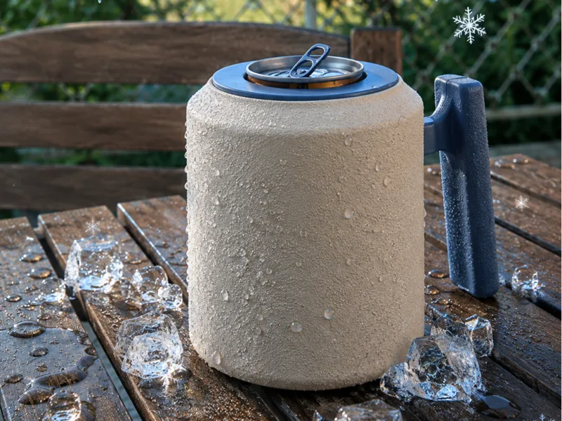 Refrigerated can holder