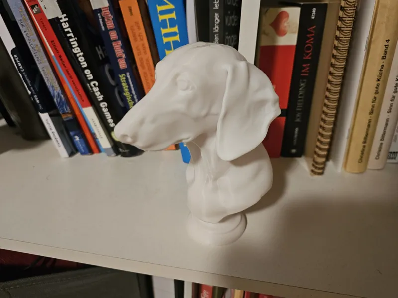 DACHSHUND BUST