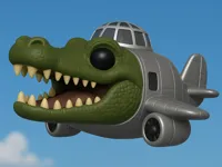 Figurine Bombardino Crocodilo style Funko Pop — photo 4
