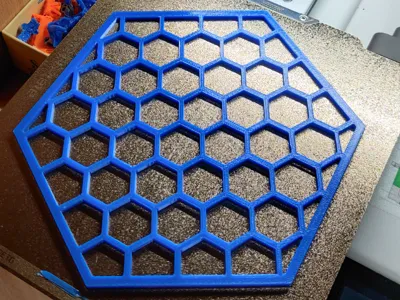Honeycomb Grid (Hexagonal Frame)