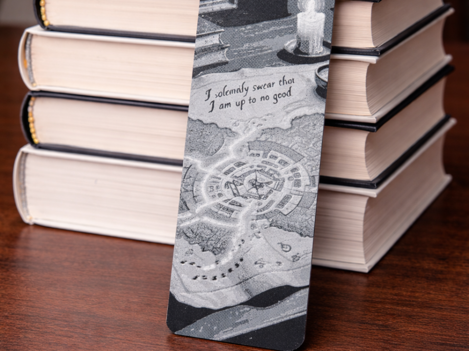 Marauder's Map Bookmark (0.2mm)