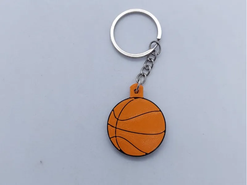 basketball keychain