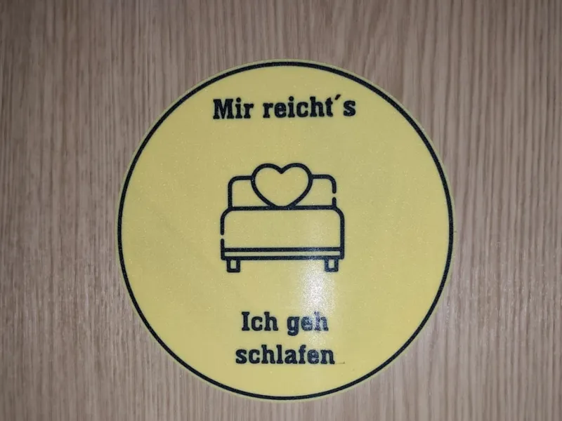 Mir reicht´s Ich geh schlafen