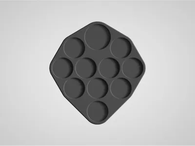 WH 40K Movement Tray 10x32mm + 1x40mm V2
