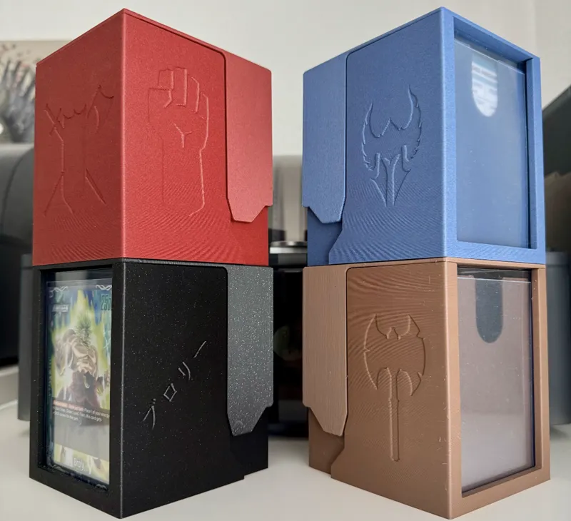 Deck Box - TCG - Pokemon - MTG Commander - More