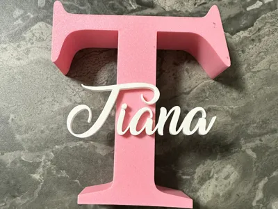 Personalizable Letter with Name
